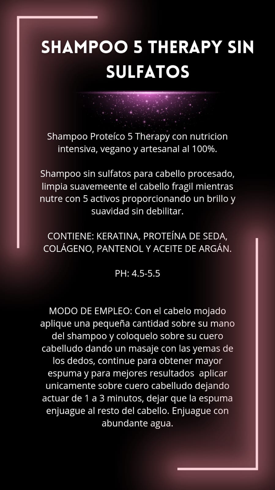 Shampoo 5 Therapy 500ml