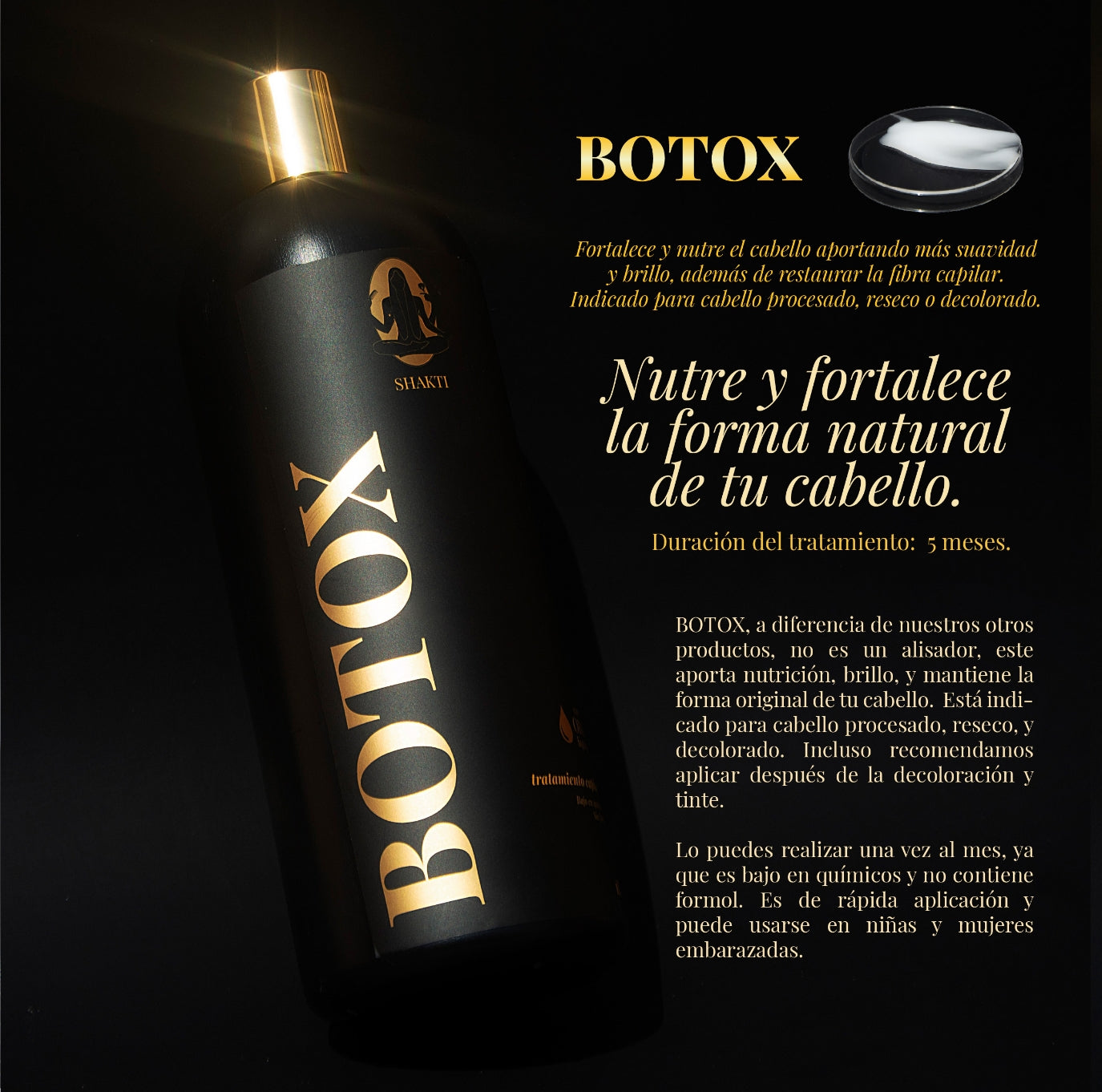 Tratamiento Profesional Nutritivo Capilar 500 ml /  BOTOX CAPILAR